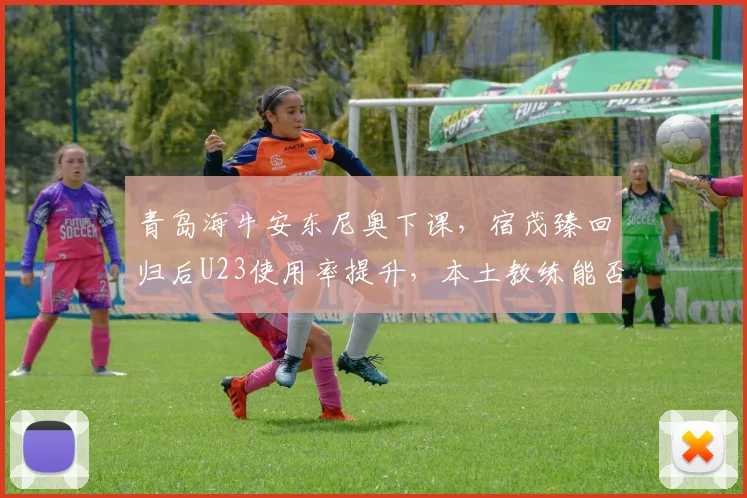 青岛海牛安东尼奥下课,宿茂臻回归后U23使用率提升,本土教练能否立足?